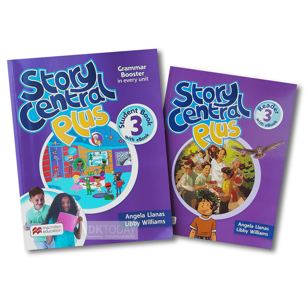 STORY CENTRAL PLUS 3: STUDENT'S WITH READER & SB.E-BOOK PK BY DKTODAY