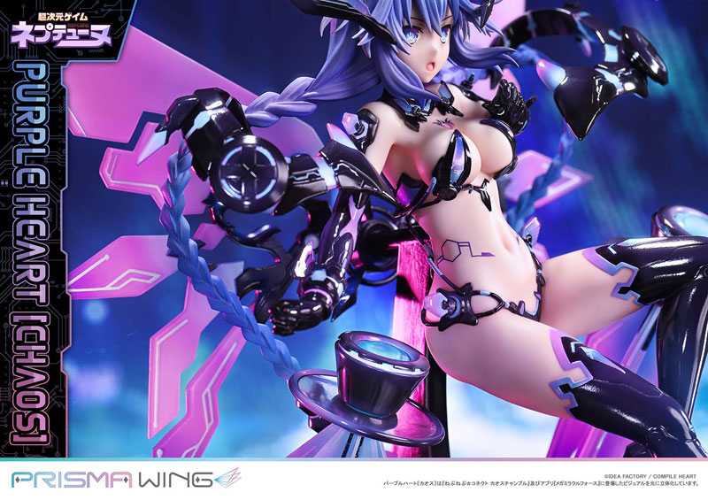 PRISMA WING Hyperdimension Neptunia Purple Heart [Chaos] 1/7 Complete Figure(Pre-order)