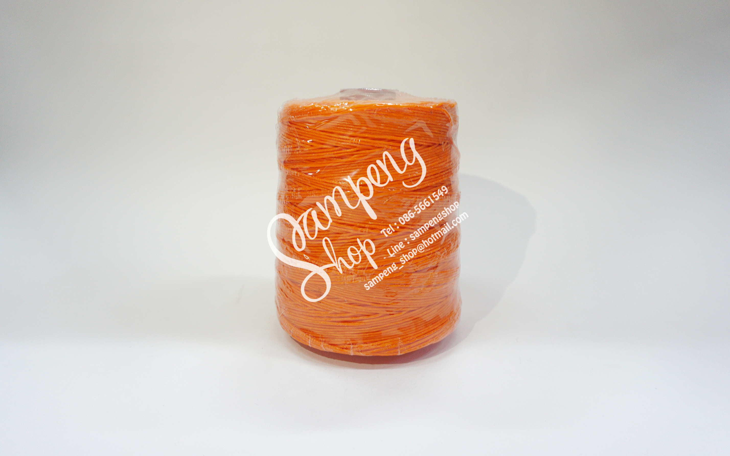 เชือกเทียน สีส้ม