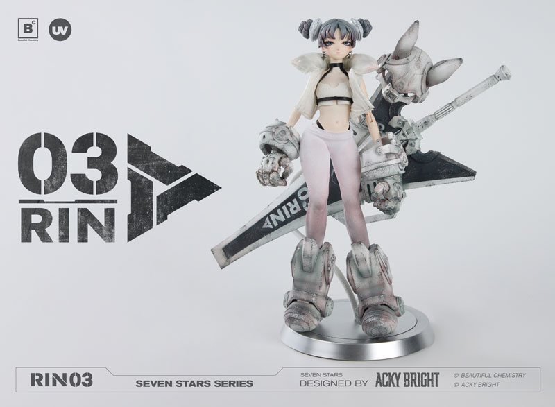 Beautiful Chemistry x Acky Bright Seven Stars Series No.03 Rin 1/6 Complete Model Action Figure(Pre-order)