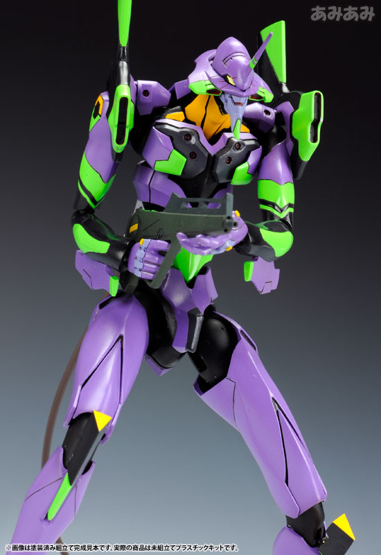 Evangelion: 2.0 You Can (Not) Advance 1/400 General-Purpose Humanoid Battle Weapon Android EVA-01 Test Type Plastic Model(In-Stock)