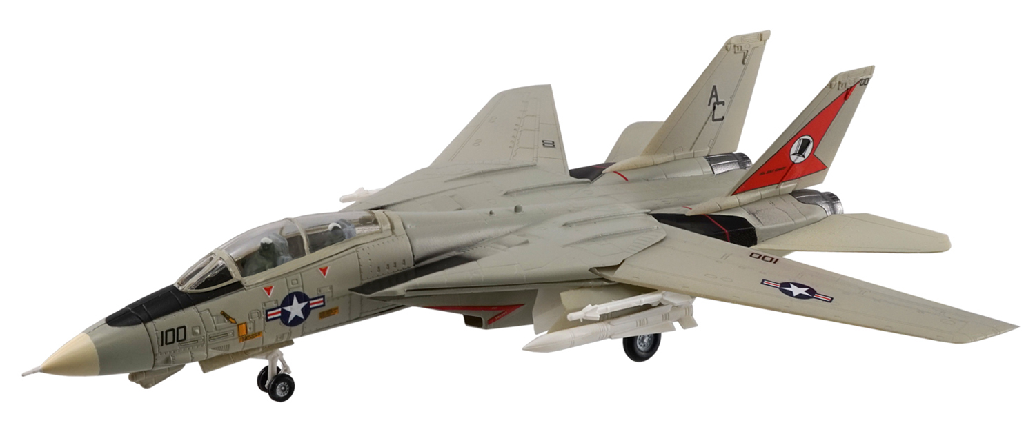 โมเดลเครื่องบินรบจำลอง ยี่ห้อเอฟทอย ขนาด 1/144 ชุด Tom Cat Memories #6 US Navy 14th Fighting Squadron [Top Hatters] กองทัพสหรัฐ