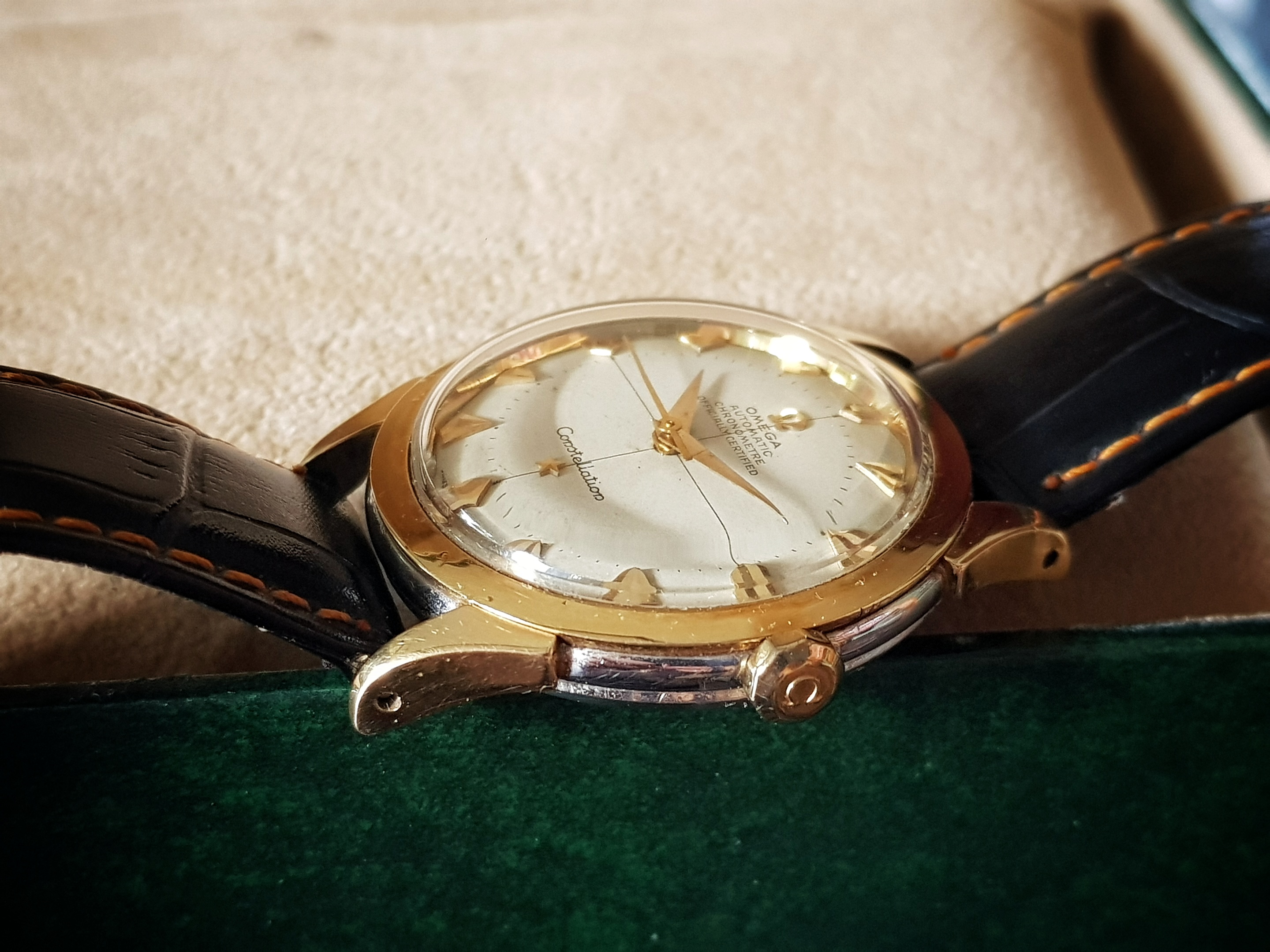 ขาย Omega Constelation Chronometer Cal.354 Ref. 2782 หน้าเดิม เครื่องฝาหลังตรงรุ่น