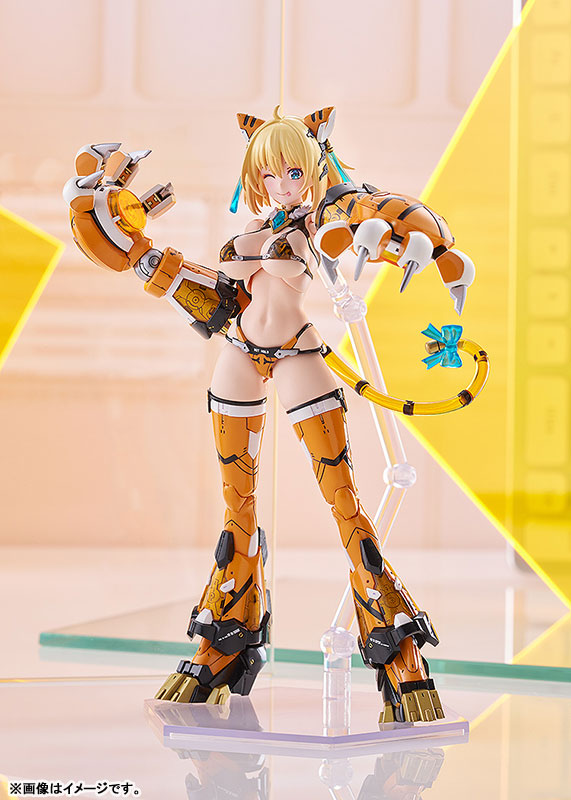 PLAMAX BP-02 BUNNY SUIT PLANNING Sophia F. Shirring: Tiger Armor Ver. Plastic Model(Pre-order)