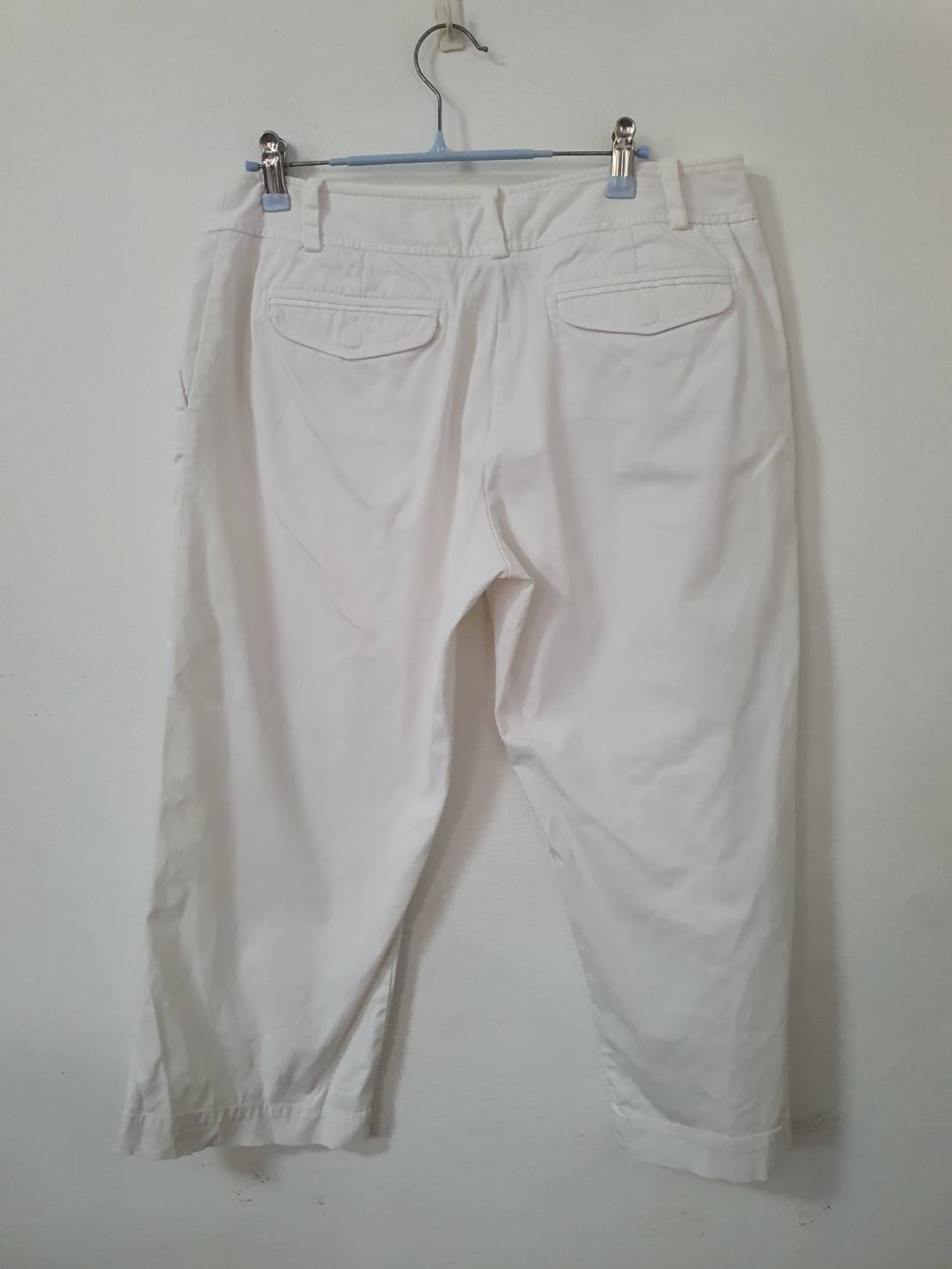 FF06557 กางเกงผ้า มือสอง สีขาว Mossimo เอว 32 นิ้ว