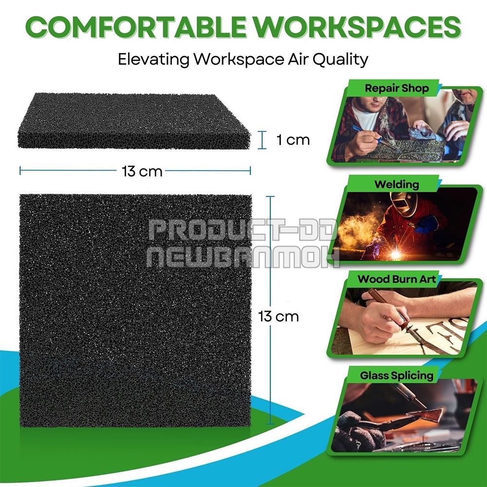 A1001 แผ่นกรองเครื่องดูดควันตะกั่ว (Smoke Absorber Filter) สำหรับเครื่อง 493, FA-400