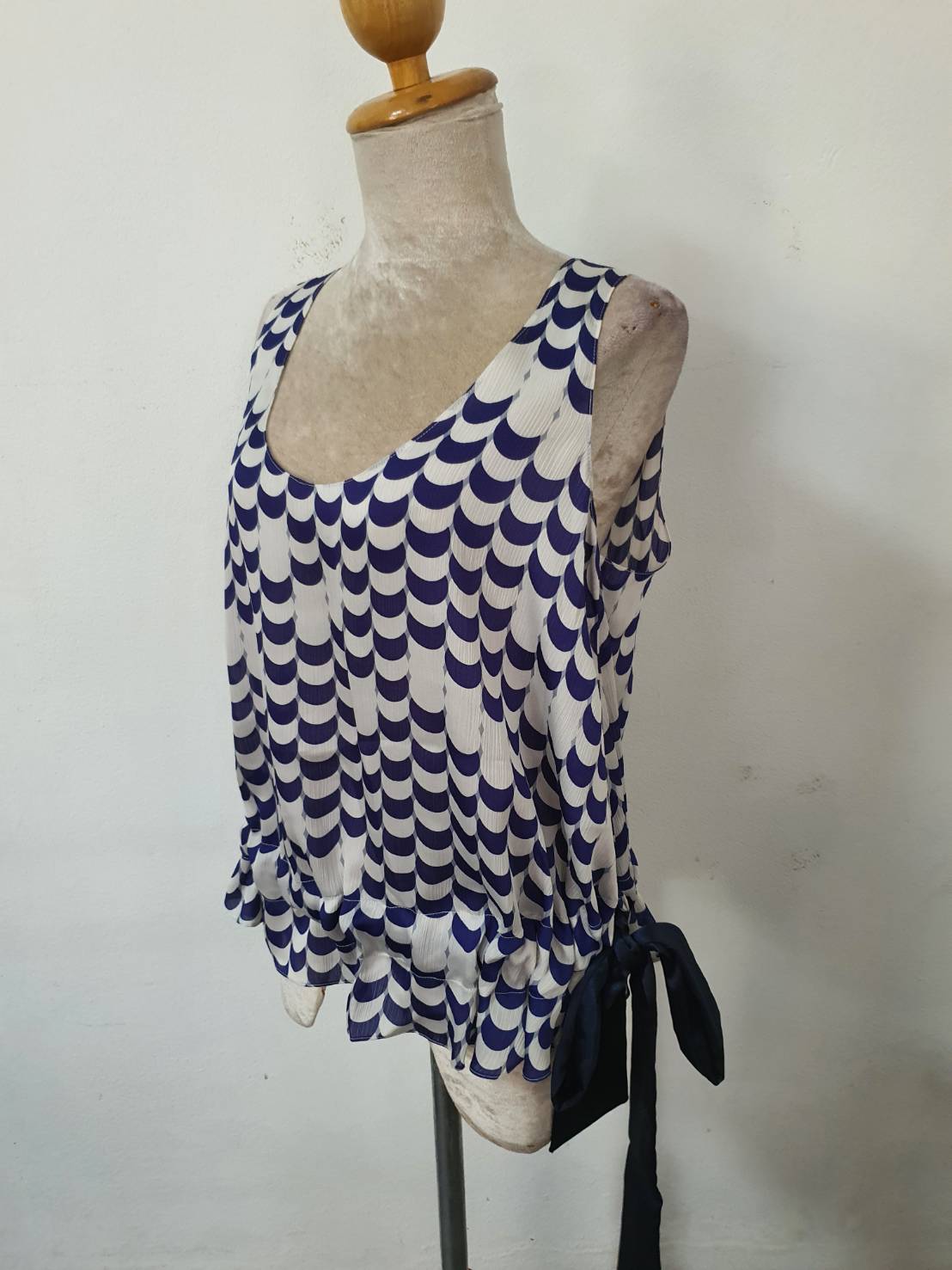 FF06397 เสื้อชีฟอง มือสอง สวยๆ อก 38 นิ้ว