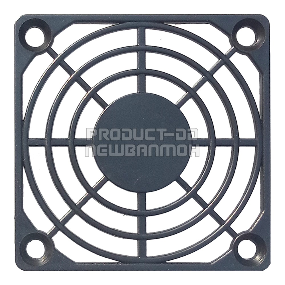 ตะแกรงพัดลมพลาสติค (Plastic Fan Guard) สำหรับพัดลม 2.5 นิ้ว (6x6 ซม.)