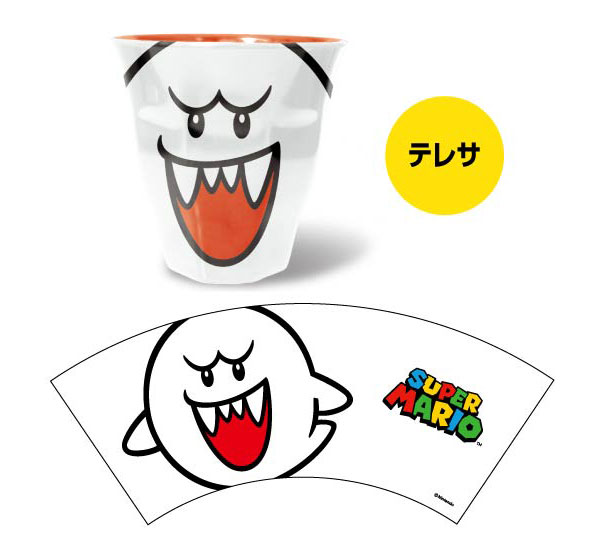 Melamine Cup Super Mario 2404 Boo(Pre-order)