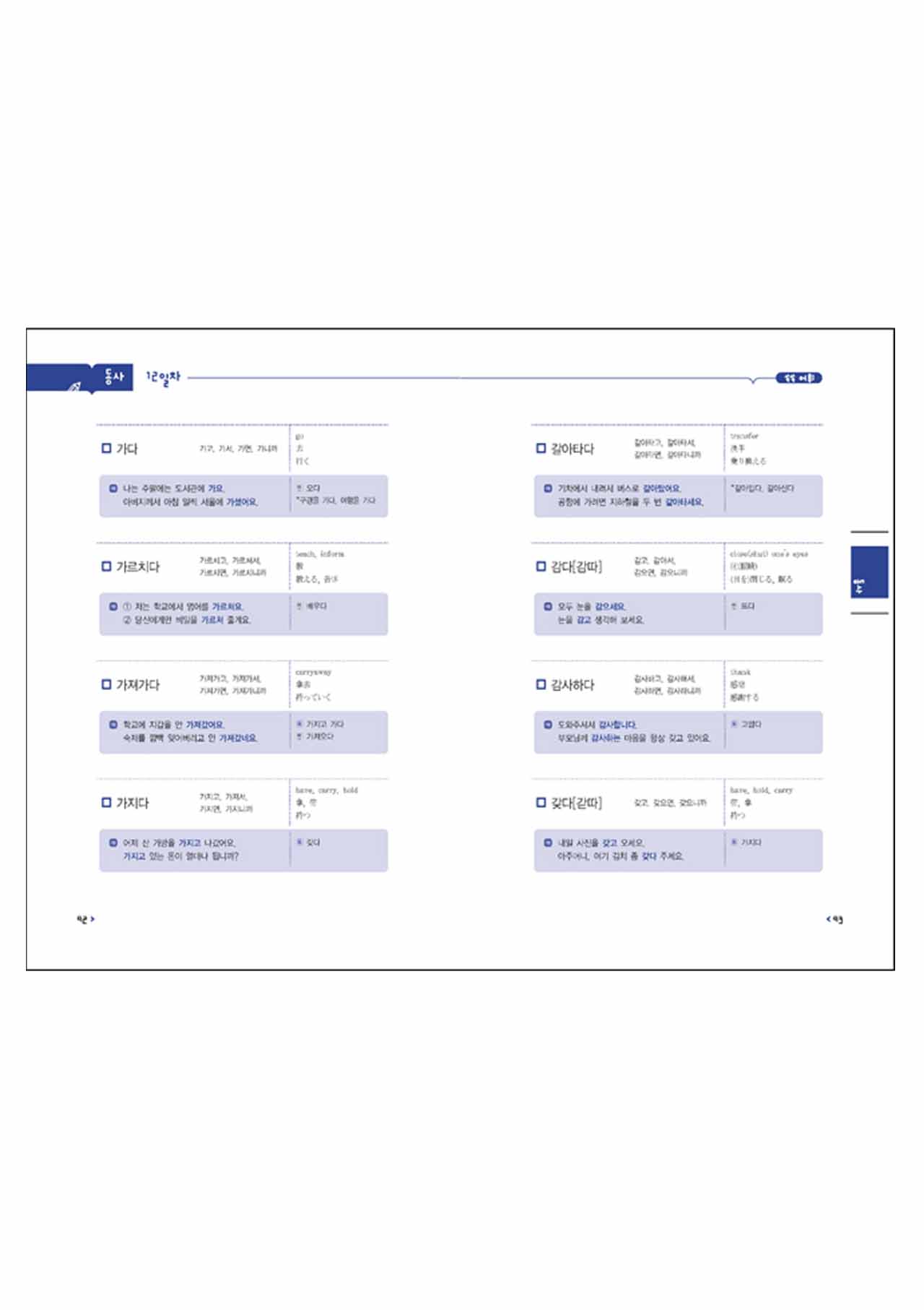 หนังสือคำศัพท์ TOPIK Korean Vocabulary 40 day (ระดับต้น) (2016)