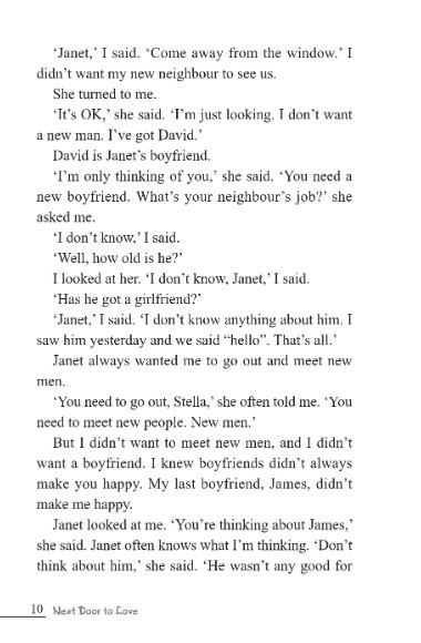 หนังสืออ่านนอกเวลาภาษาอังกฤษเรื่อง Next Door to Love (ระดับ 1) + MP3 Next Door to Love (Level 1) + MP3