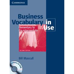BUSINESS VOCABULARY IN USE ELEMENTARY-PRE-INTER WITH ANS.&CD-ROM (2ED) BY DKTODAY