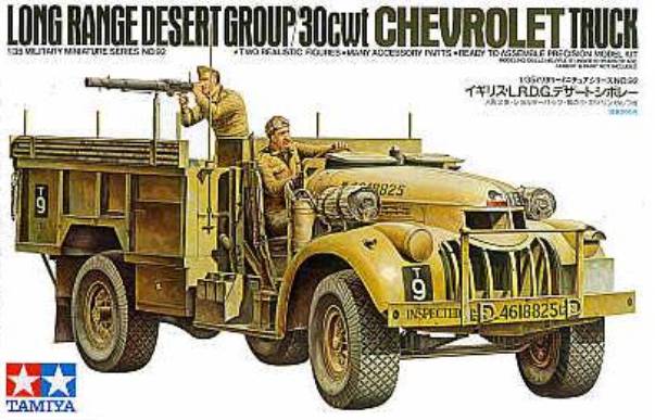 โมเดลทามิย่า ขนาด 1/35 Tamiya TA35092 LRDG 30cwt Chevrolet Truck
