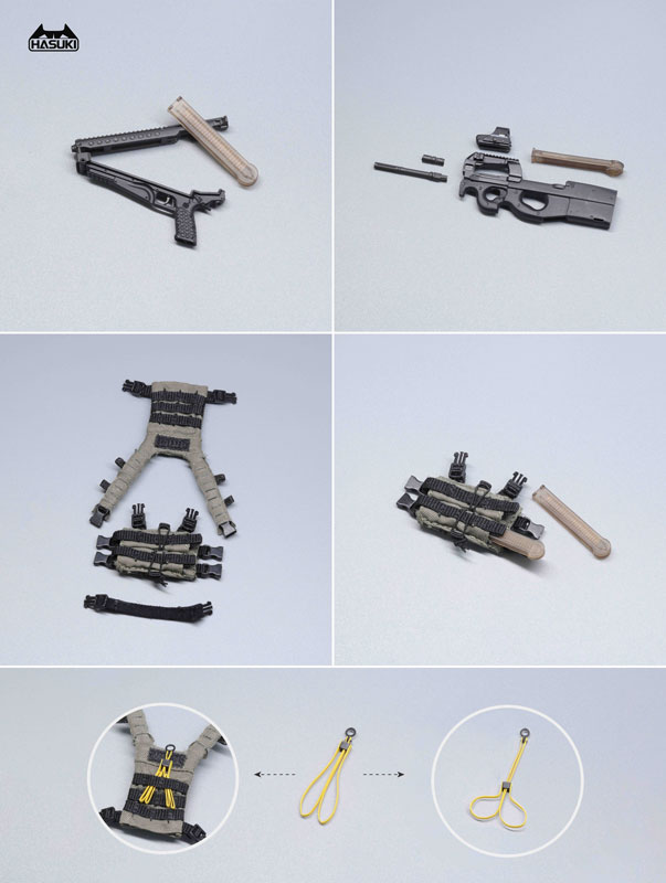 pocket art Series PA006 Security Hiyo Reizei 1/12 Complete Model Action Figure(Provisional Pre-order)