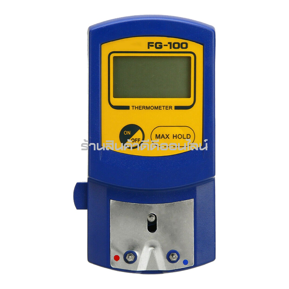 เครื่องวัดอุณหภูมิปลายหัวแร้ง Thermometer FG-100 พร้อมเซนเซอร์ 5 ตัว และแบตเตอรี่ 9V
