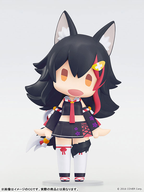 HELLO! GOOD SMILE Hololive Production Ookami Mio Posable Figure(Pre-order)