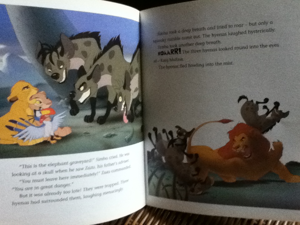 The Three Little Pigs and Puss in Boots, Buster Takes a Hostage, Iggy Pig's Party และ THE LION KING รวม 4 เล่ม