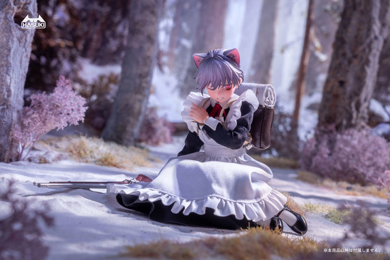 pocket art Series PA010 Maid Gunner FKEY 1/12 Complete Model Action Figure(Pre-order)