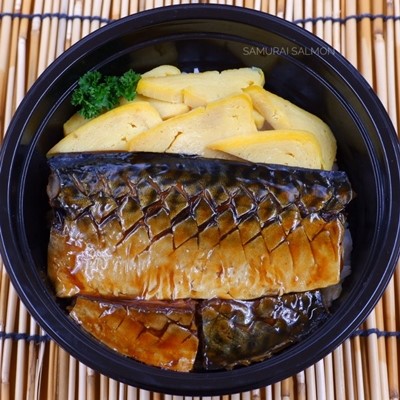 ข้าวหน้าปลาซาบะย่างซีอิ๊ว (Yaki Saba Don)