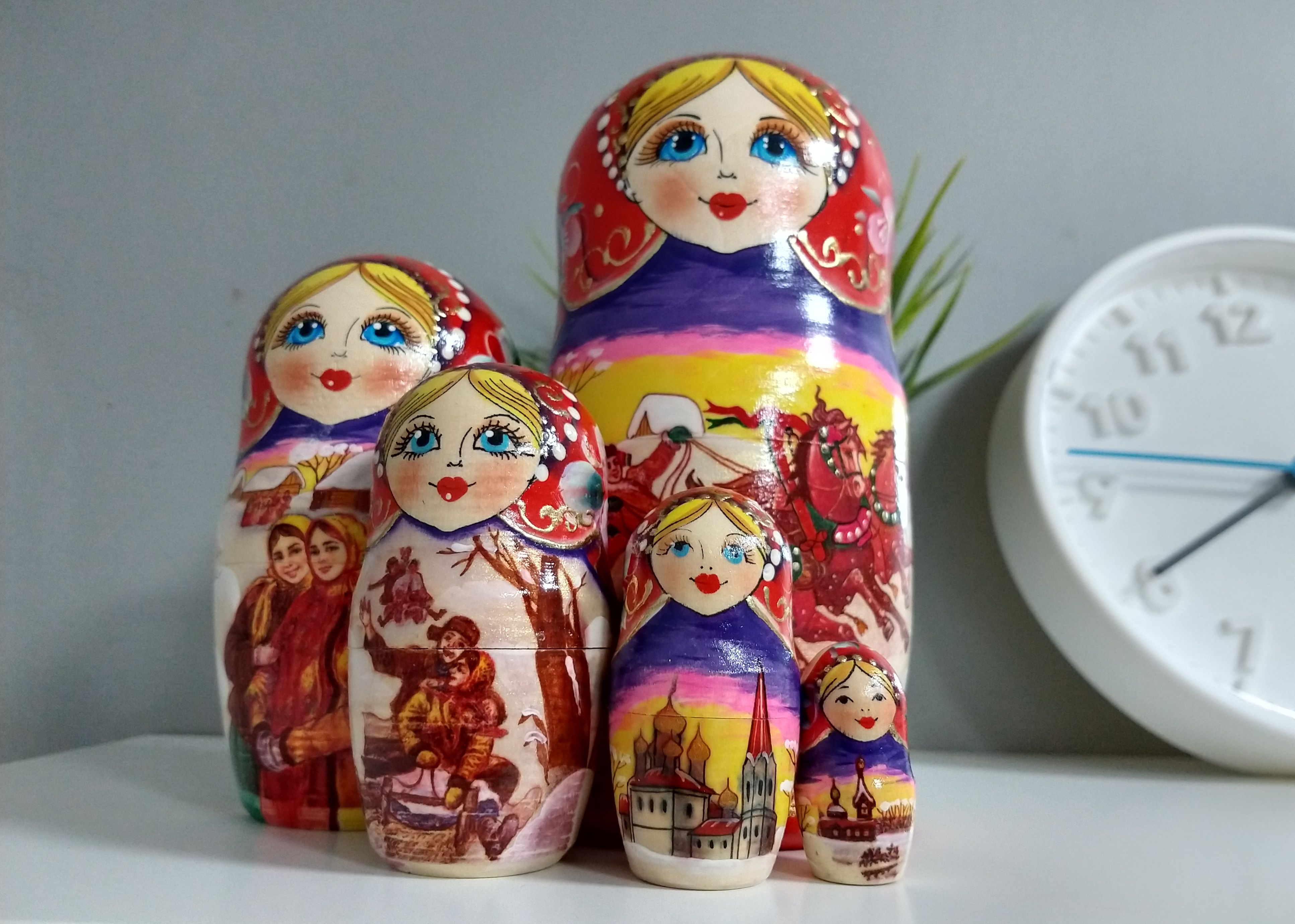 ตุ๊กตาแม่ลูกดก (Matryoshka) - Premium Doll From Russia With Love 05