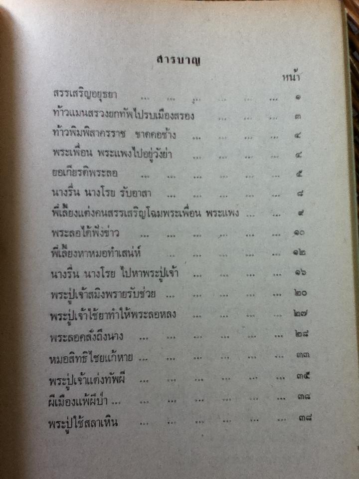 ความรู้ทั่วไปทางวรรณคดีไทย (ลิลิตพระลอ)/ กรมศิลปากร
