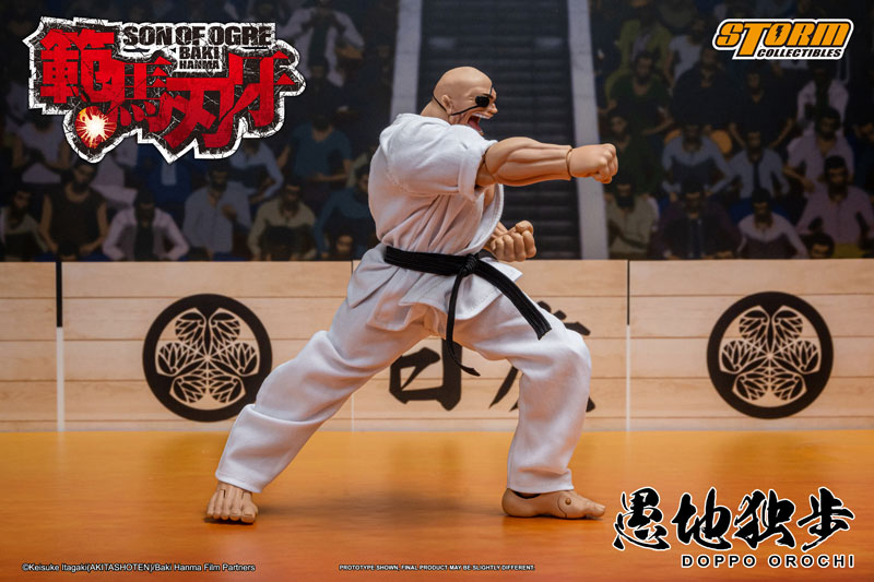 "Baki Hanma" Action Figure Doppo Orochi(Provisional Pre-order)