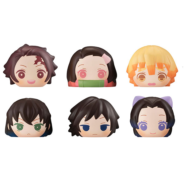 FukaFuka Sqeeze Bread Kimetsu no Yaiba 6Pack BOX(In-Stock)