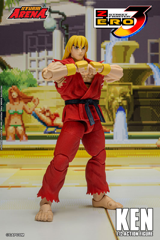 Street Fighter Alpha 3 1/12 Scale Action Figure Ken(Provisional Pre-order)