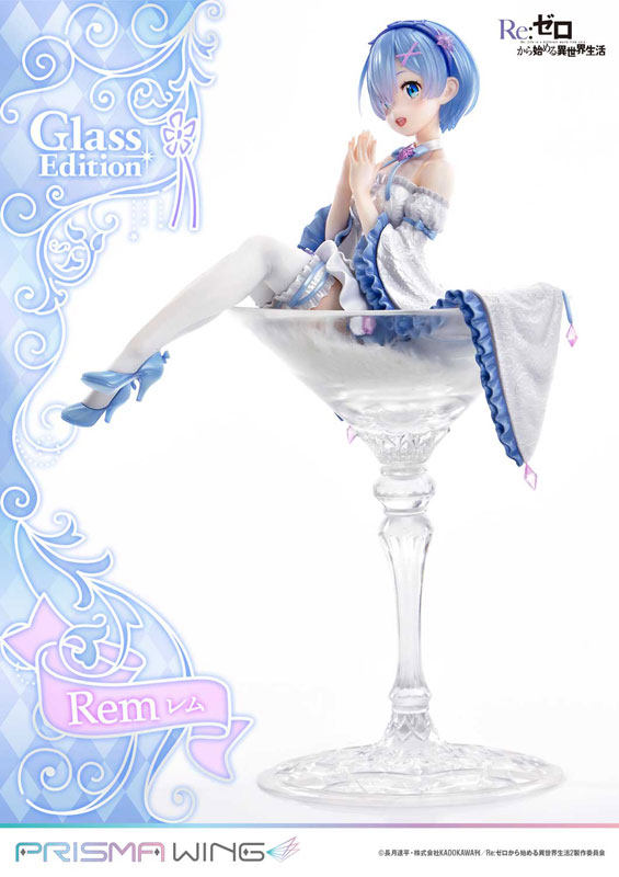 PRISMA WING Re:ZERO -Starting Life in Another World- Rem Glass Edition 1/7 Complete Figure(Pre-order)