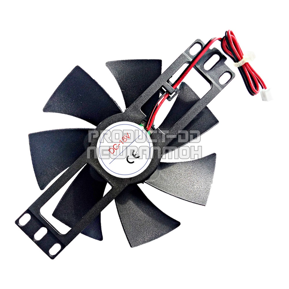 พัดลมระบายความร้อน เตาแม่เหล็กไฟฟ้า DC18V 11025SL ขนาด 11x14.5x2.5 ซม.