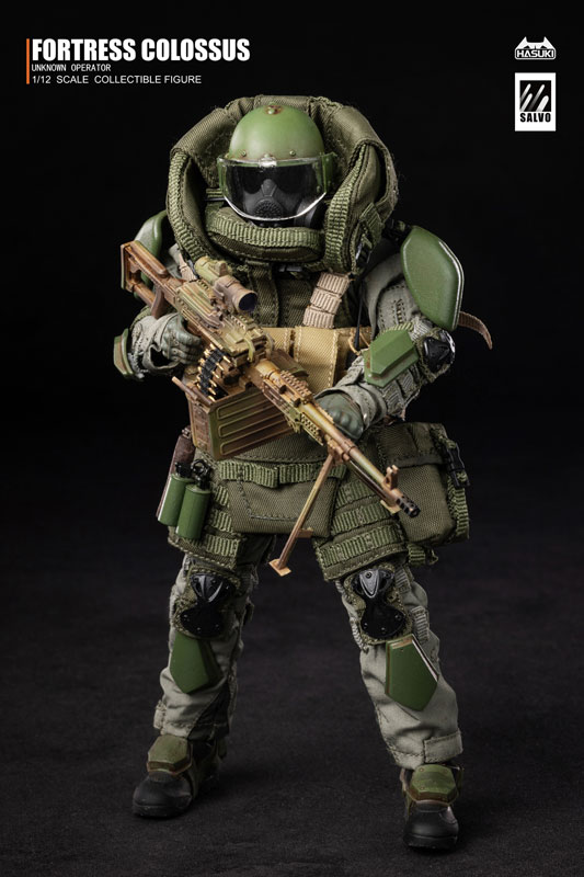 SALVO Series SA02 Fortress Colossus 1/12 Complete Model Action Figure(Pre-order)