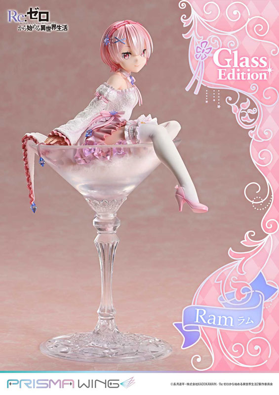PRISMA WING Re:ZERO -Starting Life in Another World- Ram Glass Edition 1/7 Complete Figure(Pre-order)