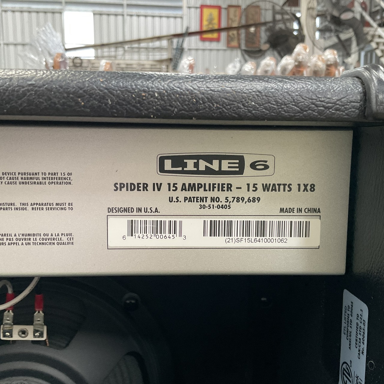 แอมป์กีต้าร์ LINE 6 : SPIDER IV 15