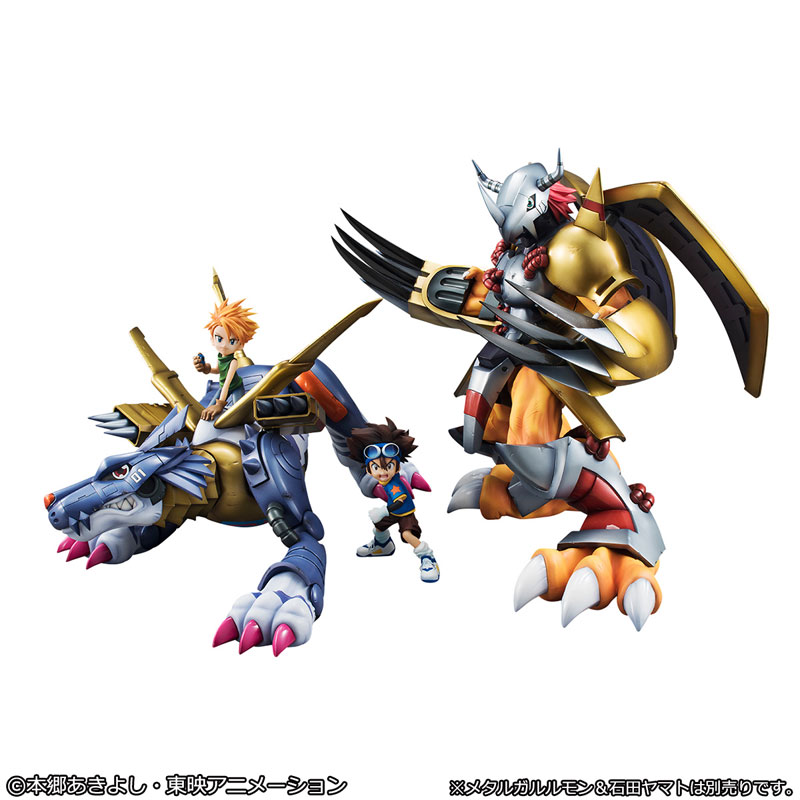 [Exclusive Sale] Precious G.E.M. Series Digimon Adventure WarGreymon & Taichi Yagami Complete Model(Pre-order)(Single Shipment)