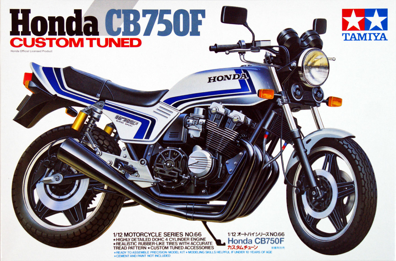 โมเดลมอเตอร์ไซด์ทามิย่า ขนาด 1/12 Tamiya TA14066 Honda CB750F Customs Tuned