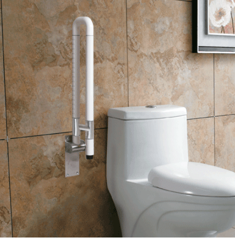 ราว ห้องน้ำ แบบยกขึ้น -ลง แสตนเลส 60 cm