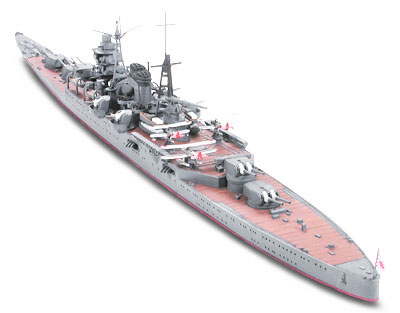 โมเดลเรือรบทามิย่า ขนาด 1/700 Tamiya TA31343 Japanese Heavy Cruiser Suzuya