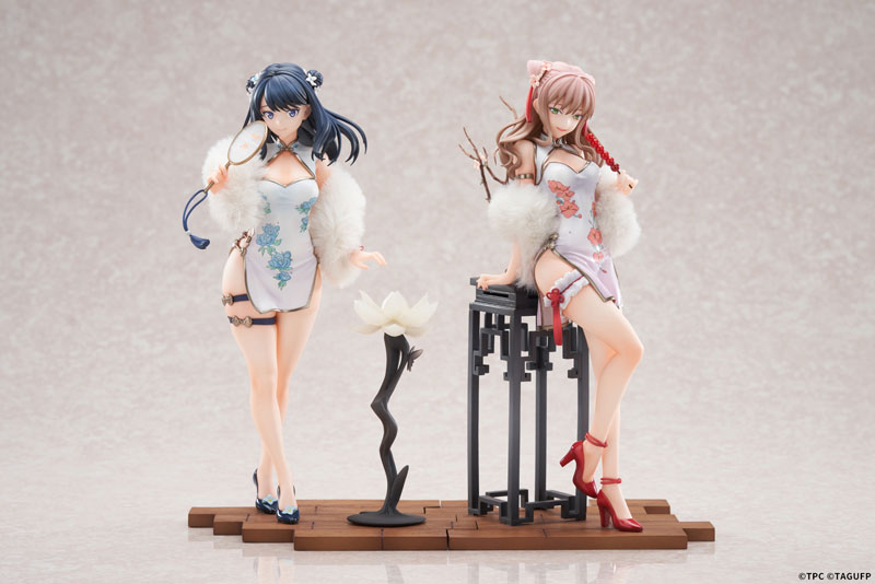 [Bonus] GRIDMAN UNIVERSE Rikka Takarada & Yume Minami Set Chinese Dress Ver. 1/7 Complete Figure(Pre-order)