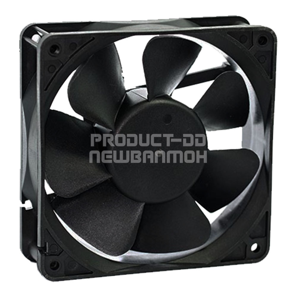 พัดลมระบายความร้อน DC 24V 12038SL บุช Sleeve Bearing ขนาด 4.5 นิ้ว (12x12x3.8 ซม.)