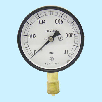 NKS : Pressure Gauge, Indoor DAI 75 : AC10-131-0.1MPa (Nagano Keiki)