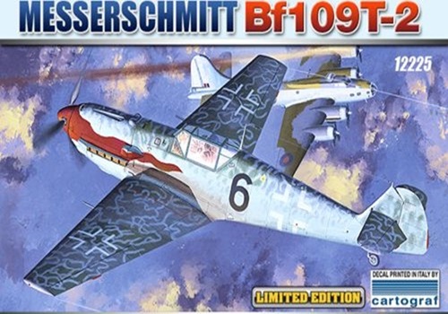 โมเดลเครื่องบินจำลอง Academy ขนาด 1/48 AC12225 MESSERSCHMITT BF-109T-2