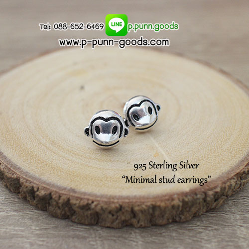 ต่างหูเงินแท้ 925 ต่างหูเล็ก (Minimal Style)