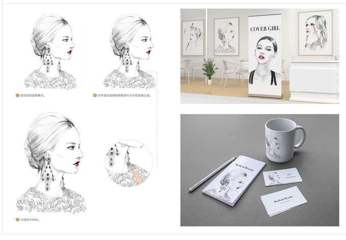 (Pre-order) หนังสือสอนวาดภาพสำหรับงานแฟชั่น Fashion ILLustration