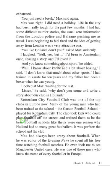 หนังสืออ่านนอกเวลาภาษาอังกฤษเรื่อง The Amsterdam Connection (ระดับ 4) The Amsterdam Connection (Level 4)