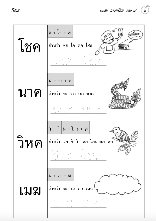 ภาษาไทย เล่ม 7 (อนุบาล3) สำนักพิมพ์โฟกัส