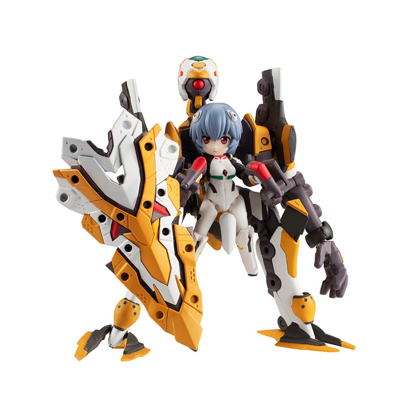 [Exclusive Sale] Desktop Army "Rebuild of Evangelion" Rei Ayanami & Evangelion Unit-00 (Kai)(Pre-order)