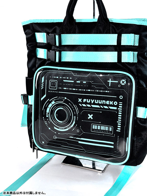 Oshikatsu Bag KINO- Techwear Style Black x Green(Provisional Pre-order)