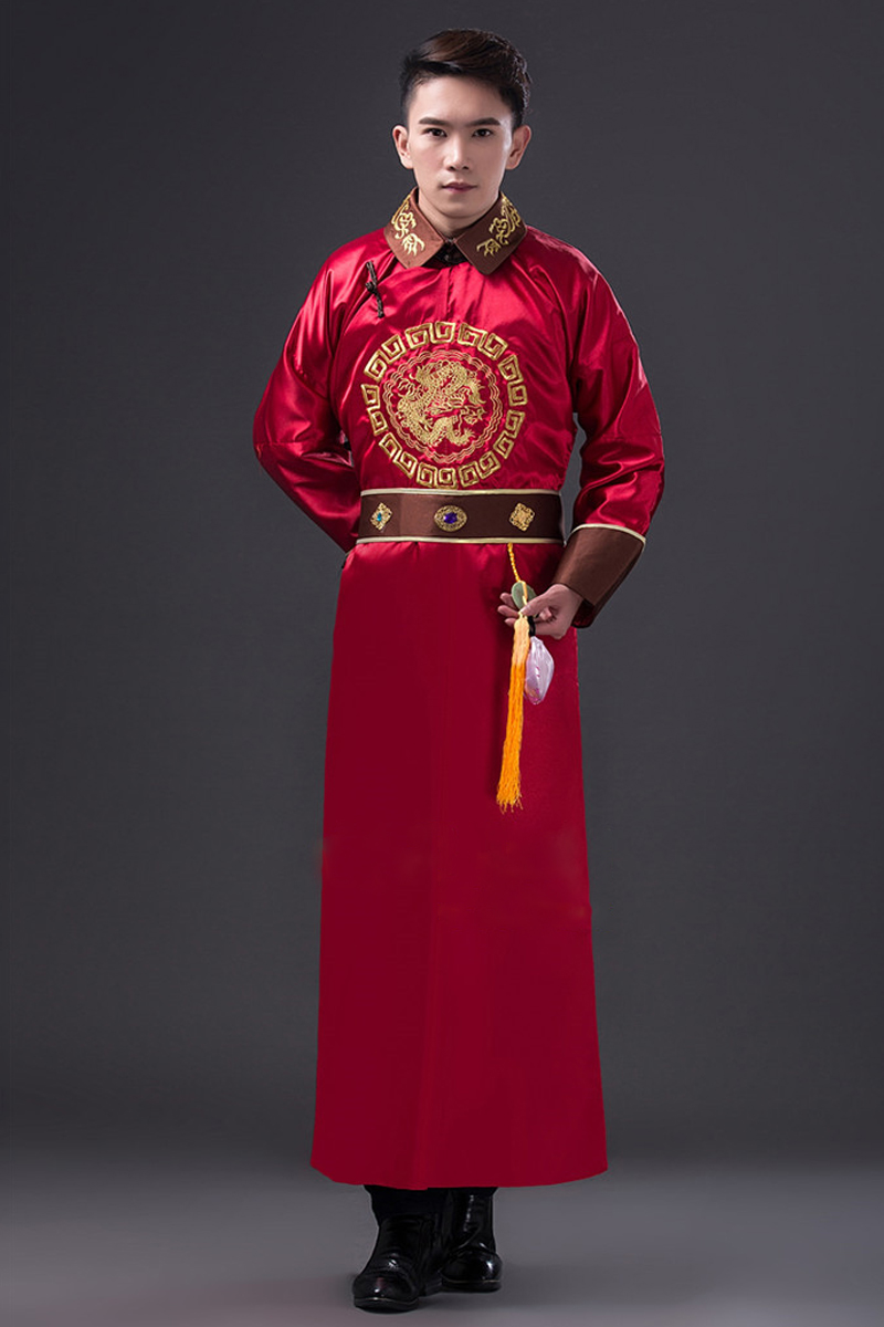 ชุดเสื้อผ้าองค์ชายสมัยราชวงศ์ชิง 古装清朝服男服装 Qing Dynasty Men's Costume