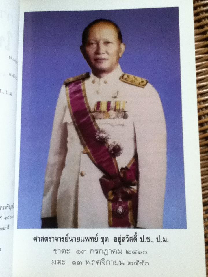 การแพทย์ยุคใหม่ในพุทธทัศน์ อนุสรณ์งานพระราชทานเพลิงศพ ศาสตราจารย์นายแพทย์ ชุด อยู่สวัสดิ์