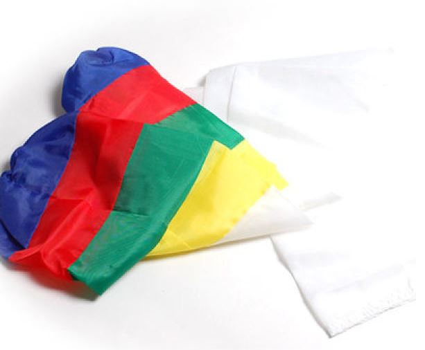 [ปลอกแขนฟ้อนรำเกาหลี] Saekdong Hansam สำหรับสวมมือในการแสดงฟ้อนรำหน้ากากเกาหลี 색동한삼 Korean Saekdong Hansam Korean Classical Dance / Korean Mask Dance